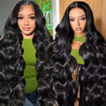 30 Inch Glueless Wig – 5x5 HD Lace Body Wave | Extra Long Human Hair 180% Density