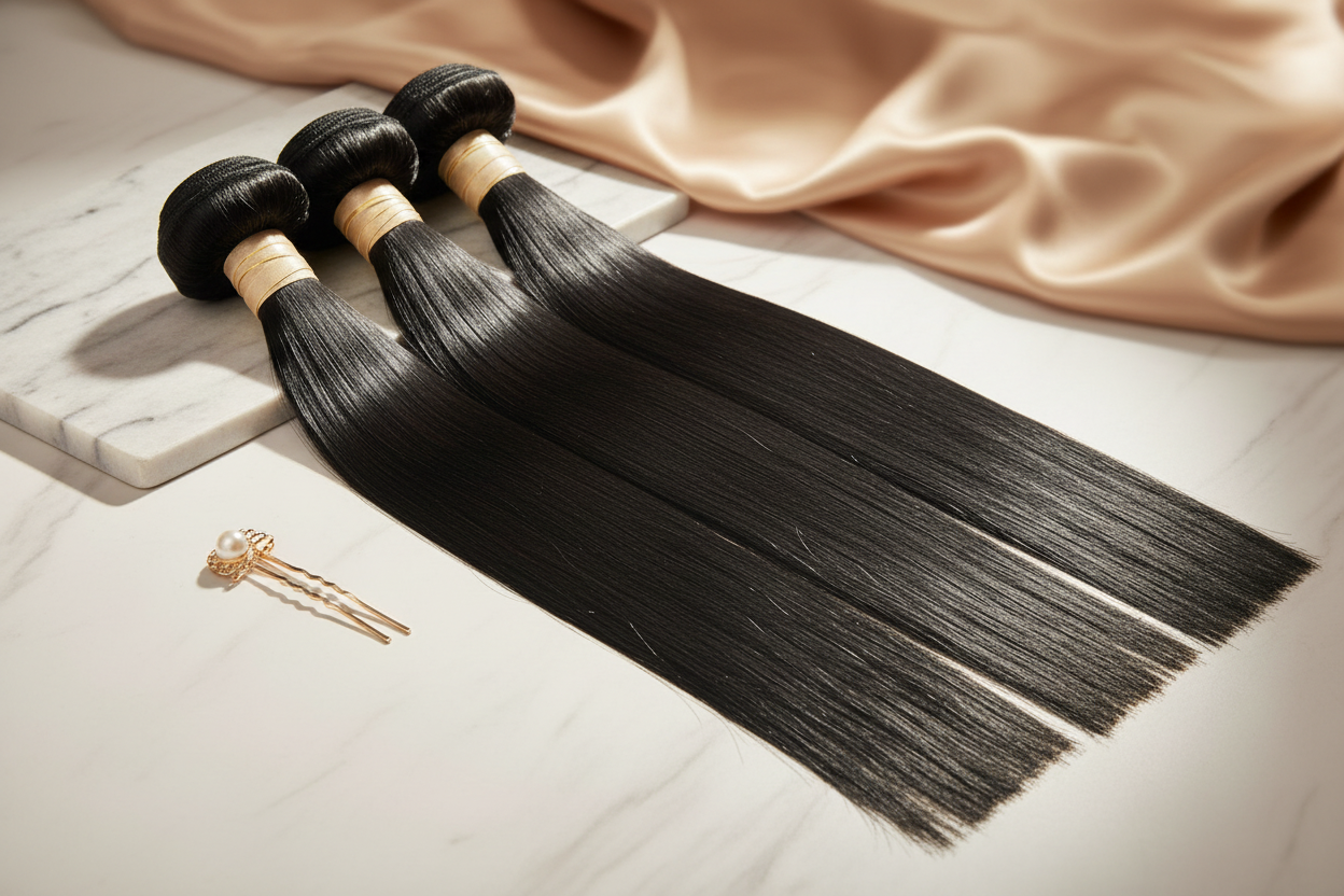 Brazilian Virgin Straight Hair Bundles