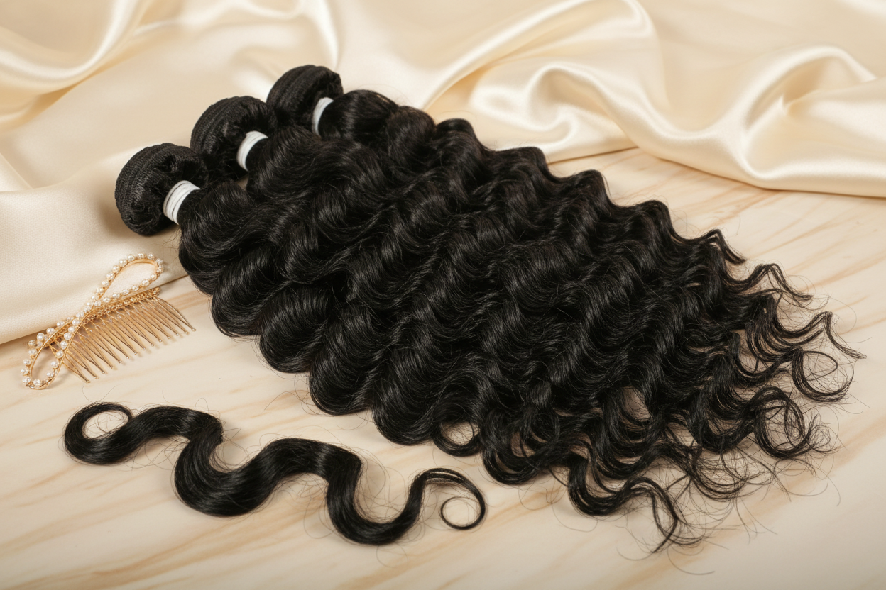 Brazilian Water Wave Hair Bundles