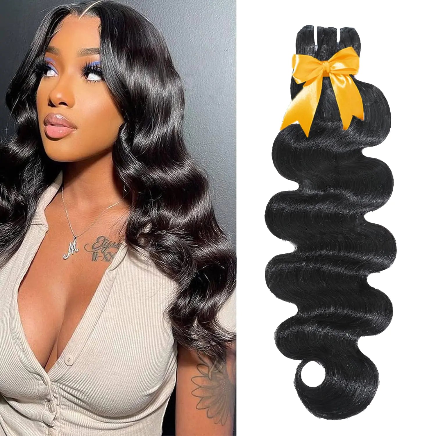 24 Inch Body Wave Hair Bundles – 4 Bundle Set 12A Brazilian Virgin | Luxury Meets Function